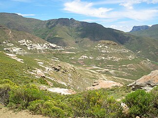 Landscape at Lundean's Nek