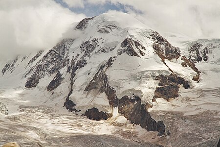 Lyskamm photo from Gornergrat