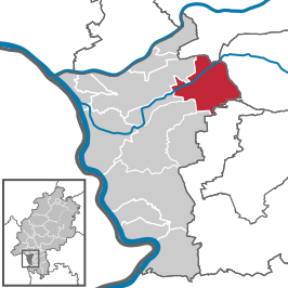 Kaart van Mörfelden-Walldorf