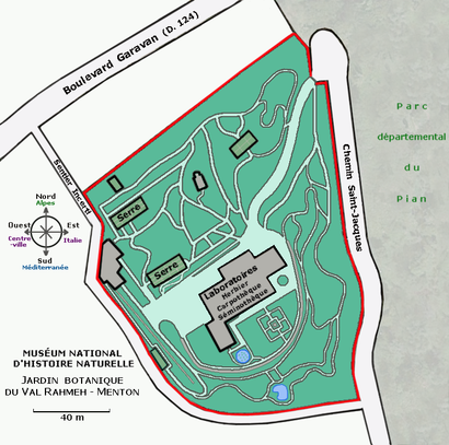 Comment aller à Jardin Botanique Du Val Rahmeh en transport en commun - A propos de cet endroit