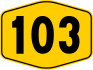 Federal Route 103 shield}}