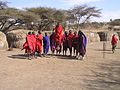 Mai 2008: Sprung-Ritual der Massai, Kenia