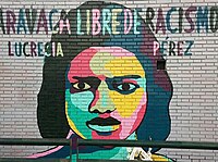 Madrid brengt hulde aan Lucrecia Pérez 01.jpg