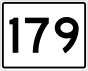 State Route 179 işareti