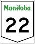 Provincial Trunk Highway 22 shield