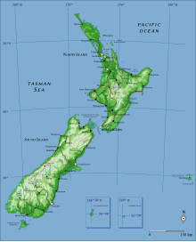 Map of New Zealand Map New Zealand-en.svg