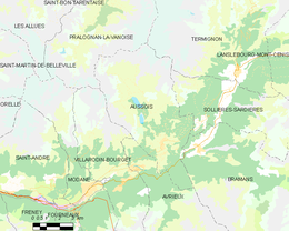 Aussois - Localizazion