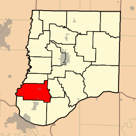 Ubicación de Cedar Township