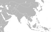 right Map of Asian states