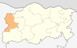 Map of Knezha municipality (Pleven Province).png