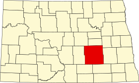 Stutsman County'nin Yeri