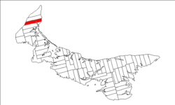 Map of Prince Edward Island highlighting Lot 3.png