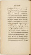 la longueur de son nez et un certain lustre dans ses yeux, entra dans la chambre, se mit à genoux devant la table, baisa le livre qui y était posé, et en lut quelques phrases que je jugeai devoir sans doute précéder un horrible sacrifice. Il examina ensuite le fil du couteau, se remit à genoux, prononça quelques mots que je ne pus comprendre, car ils étaient dans la même langue que le livre, puis il appela à haute voix : Manassé-ben-Salomon ! Personne ne répondit. Il soupira et passa sa main sur ses yeux comme un homme qui se demande pardon à lui-même de s’être un moment oublié. Il prononça ensuite le nom d’Antonio. Un jeune homme entra sur-le-champ,