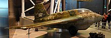 Unrestored Messerschmitt Me 163B Komet at the Udvar-Hazy center