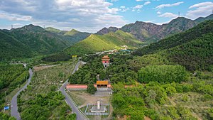 The Deling mausoleum in Changping, where the Tianqi Emperor was buried.