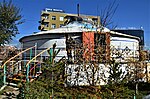 Yurt-shaped shamanic temple in Ulaanbaatar.