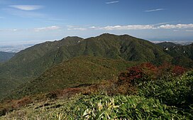 Gunung gozaisho ropeway dari Gunung Amagoi 2009-10-11.jpg