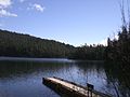 Un pequeño muelle en Mountain Lake