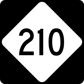 <span class="mw-page-title-main">North Carolina Highway 210</span> State highway in North Carolina, US