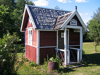 A little old cottage in an allotment garden museum in Niihama, Tampere Niihama Allotment Garden Museum Tampere Finland.jpg