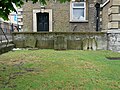 Detail on the northern face of the eighteenth-century Church of Saint George in Gravesend. ([14])