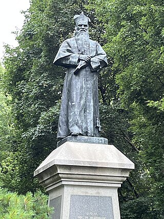 <span class="mw-page-title-main">Statue of Edward Sorin</span> Statue at the University of Notre Dame