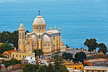 Notre Dame d'Afrique, a church built by the French Pieds-Noirs in Algeria. Notre Dame d'Afrique2.jpg