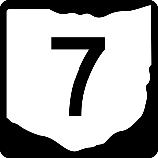 <span class="mw-page-title-main">Ohio State Route 7</span> State highway in Ohio, US