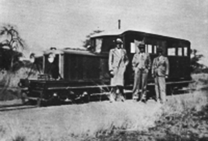 Dieseltriebwagen „Kronprinz“ der Otavi Minen- und Eisenbahn-Gesellschaft (1914)