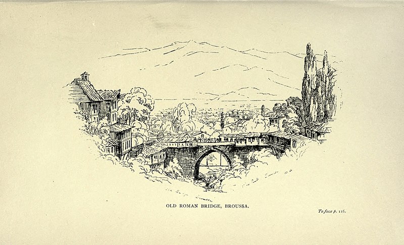 File:Old Roman Bridge, Broussa, by Mary Adelaide Walker.jpg