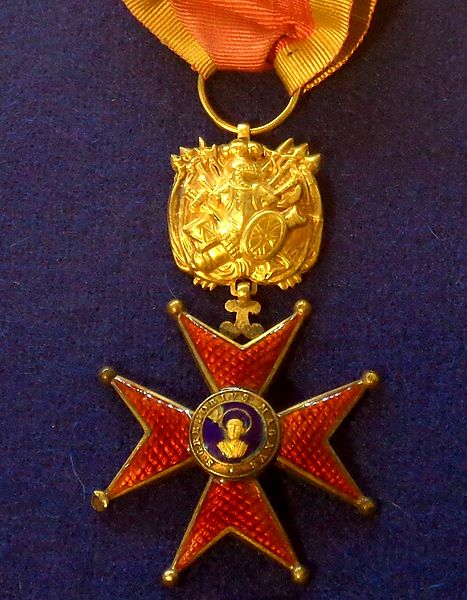 Knight's badge in the military division