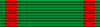 green ribbon with red stripe of Order of the Osmanie lenta