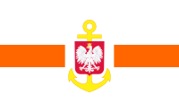 POL service flag orange.svg