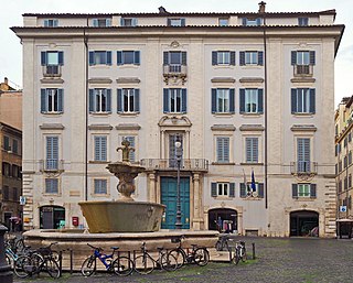 <span class="mw-page-title-main">Palazzo Fusconi-Pighini</span> Building in Rome, Italy