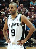 Presti was heavily credited for the Spurs drafting of Tony Parker. Parker khomar.JPG