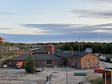 Pasila locomotive garages, protected by the Heritage Agency, have been repurposed into storages, restaurants and recreational use.