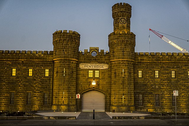 Pentridge Prison Front Gate in 2020