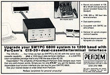 PerCom Data Company's cassette tape interface PerCom Cassette Interface Dec 1977.jpg