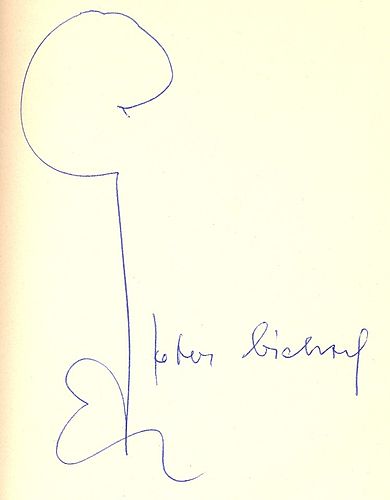 Peter Bichsel's autograph Peterbichsel01.jpg