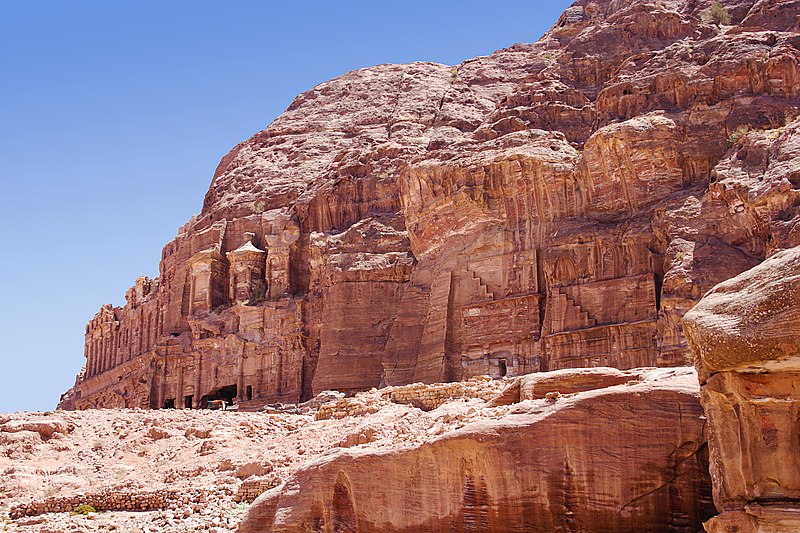 File:Petra Tombs of Kings.jpg