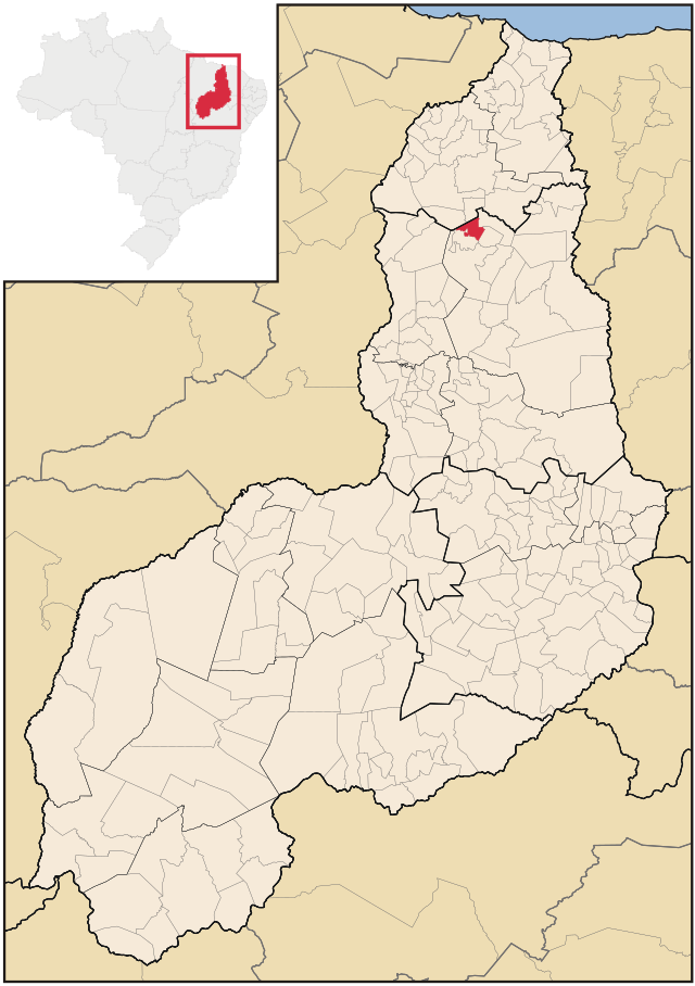 Localização de Boqueirão do Piauí no Piauí