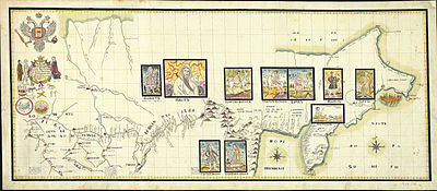 копия карты Чаплина 1775 года