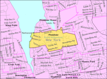 U.S. Census map of Plandome. Plandome-map.gif