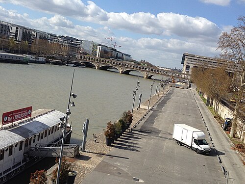 Pont de Tolbiac in Paris