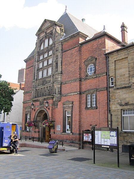 Pontefract Town Hall, now used as a registry office