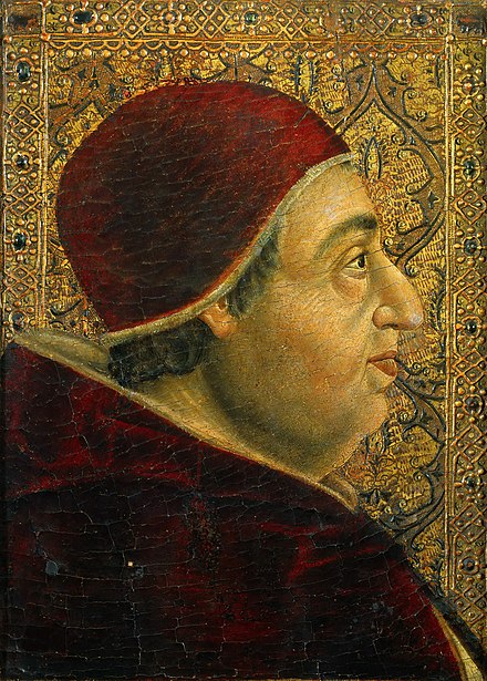 Portrait of Pope Alexander VI Borgia (Vatican Museums - Musei Vaticani, Vatican).jpg