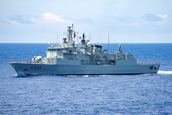 Portuguese Navy's frigate NRP Álvares Cabral