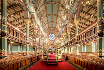 Princes Road Synagogue in Liverpool, England
