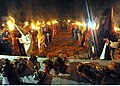 La Processione del Fogaréu a Goiás, tradizione che risale al XVIII secolo