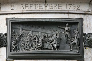 <span class="mw-page-title-main">Proclamation of the abolition of the monarchy</span> Replacement of the French monarchy with the First Republic (21–22 September 1792)